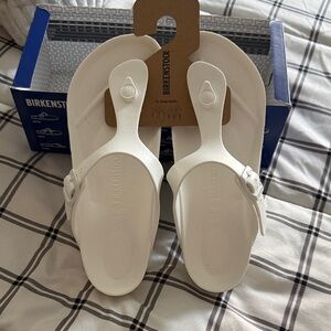 Birkenstock Women's Classic White Sandals